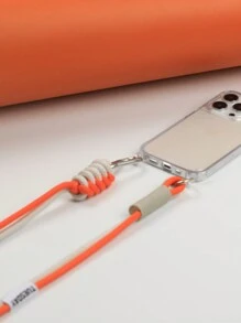 Phone Case Compatible With Apple Iphone 14 Pro Max With Crossbody Strap - Clear - View 3