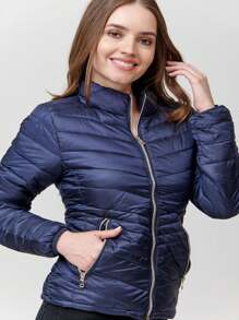 CHAMARRA CHAQUETA DAMA - Azul Marino - Ver 1