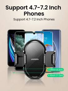 UGREEN Car Cup Holder Phone Mount Mobile Phone Holder Universal Adjustable Cup Holder Cradle Car Mount For 4.7-7.2 Inch