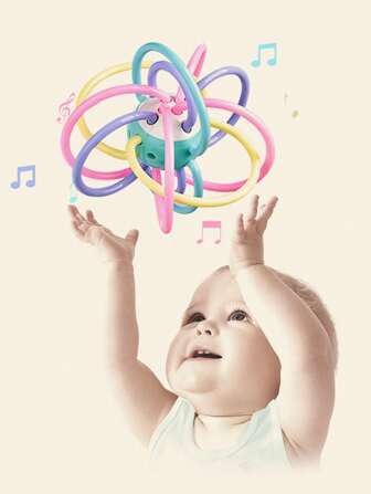 隨機顏色嬰兒抓球玩具