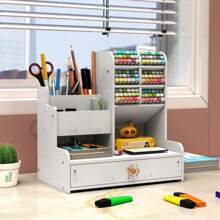 Organizador De Escritorio Con Cajones (Blanco) - Unitalla - Ver 4