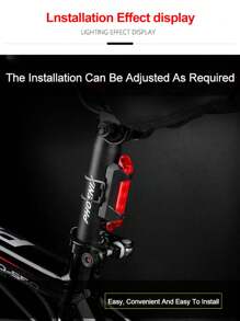 Bicycle Light Usb Rechargeable Led Warning Taillight For Night Cycling
