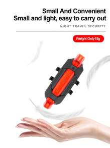 Bicycle Light Usb Rechargeable Led Warning Taillight For Night Cycling