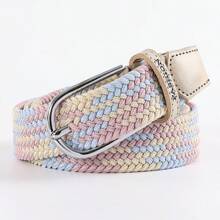 1 條女式免打孔休閒鬆緊帶,適合日常使用,搭配牛仔褲和休閒褲