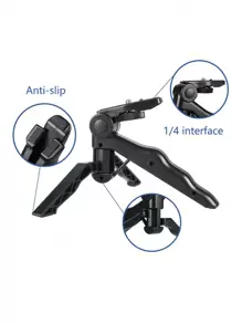 Giá đỡ điện thoại để bàn 1 chân máy - màu đen - Xem 5