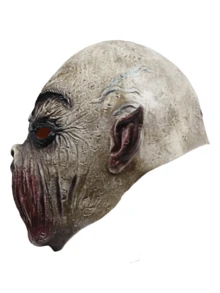 Xám Mủ cao su Chất liệu Quái vật Mặt nạ , Trang phục Halloween Phụ kiện , 25cm ( H ) X 28CM ( W ) - Xám - Xem 4