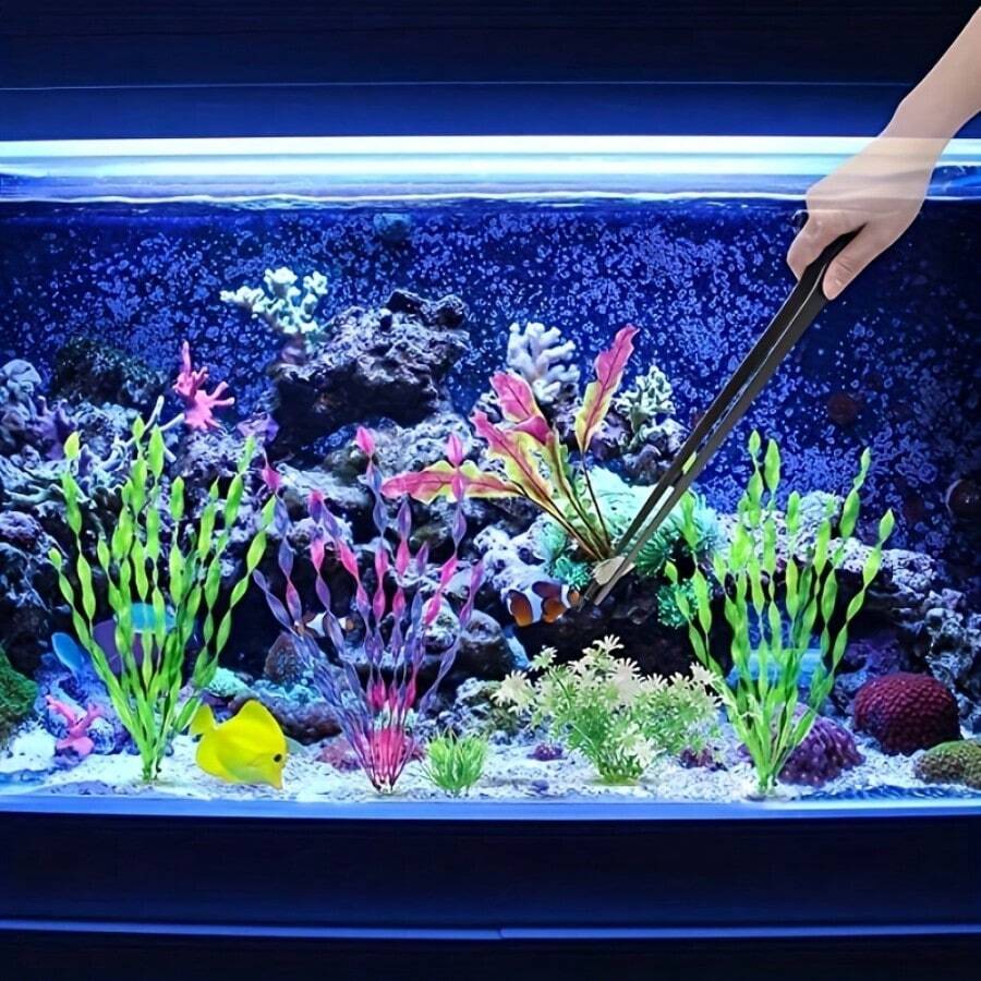 Thú cưng Quân nhu , Thép không gỉ Thực vật sống ở dưới nước Kẹp Đối với Trang trí bể cá , Xe tăng Kẹp Đối với Đang bò Thú cưng , Bò sát Mớm mồi Và Dụng cụ vệ sinh , Thủy sinh Thú vật Mớm mồi Kìm Và Clip , Dài , Thẳng Và Cong Cái nhíp , Thú cưng Quân nhu Đối với Bể cá Và Nhiều loại Côn trùng - màu đen - Xem 1