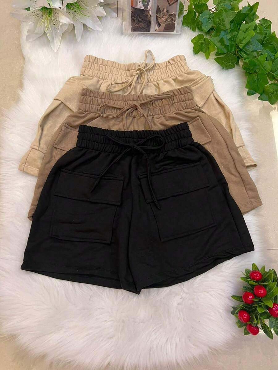 Women Shorts - 彩色 - 查看 1