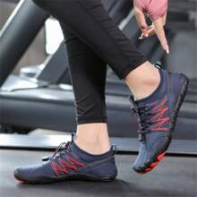 男款運動涼鞋,防滑快干水鞋,適用於夏季的戶外海灘游泳釣魚徒步旅行河流越野鞋 - 藍色 - 查看 5