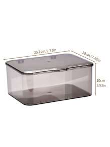 Skincare And Makeup Organizer Box - Light Grey - View 3