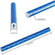 12pcs Outdoor Bicycle Colorful Reflective Spoke Clip Mountain Bike Steel Wire Warnning Reflector Decorative Wheel Rim Light Cycling Accessory - White - View 2