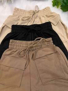 Women Shorts - 彩色 - 查看 3