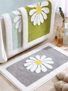 1pc Bathroom Mat With Anti-Slip & Quick-Drying Function For Toilet, Sink, Bedroom Entrance Home Bathroom Decor Bath Rug Floor Carpet Outdoor Rug Door Mat Fall Decor Bathroom Accessories Back To School