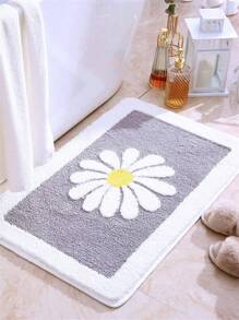 1pc Bathroom Mat With Anti-Slip & Quick-Drying Function For Toilet, Sink, Bedroom Entrance Home Bathroom Decor Bath Rug Floor Carpet Outdoor Rug Door Mat Fall Decor Bathroom Accessories Back To School