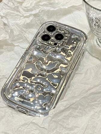 1入雙層電氣吸震流星花紋手機殼,適用於iphone