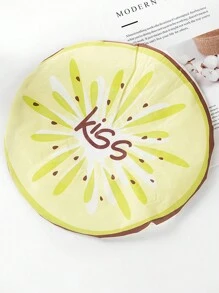 5pcs Cute Alphabet & Fruit Pattern Shower Cap/hair Cap, Suitable For Daily Use - Multicolor - View 6