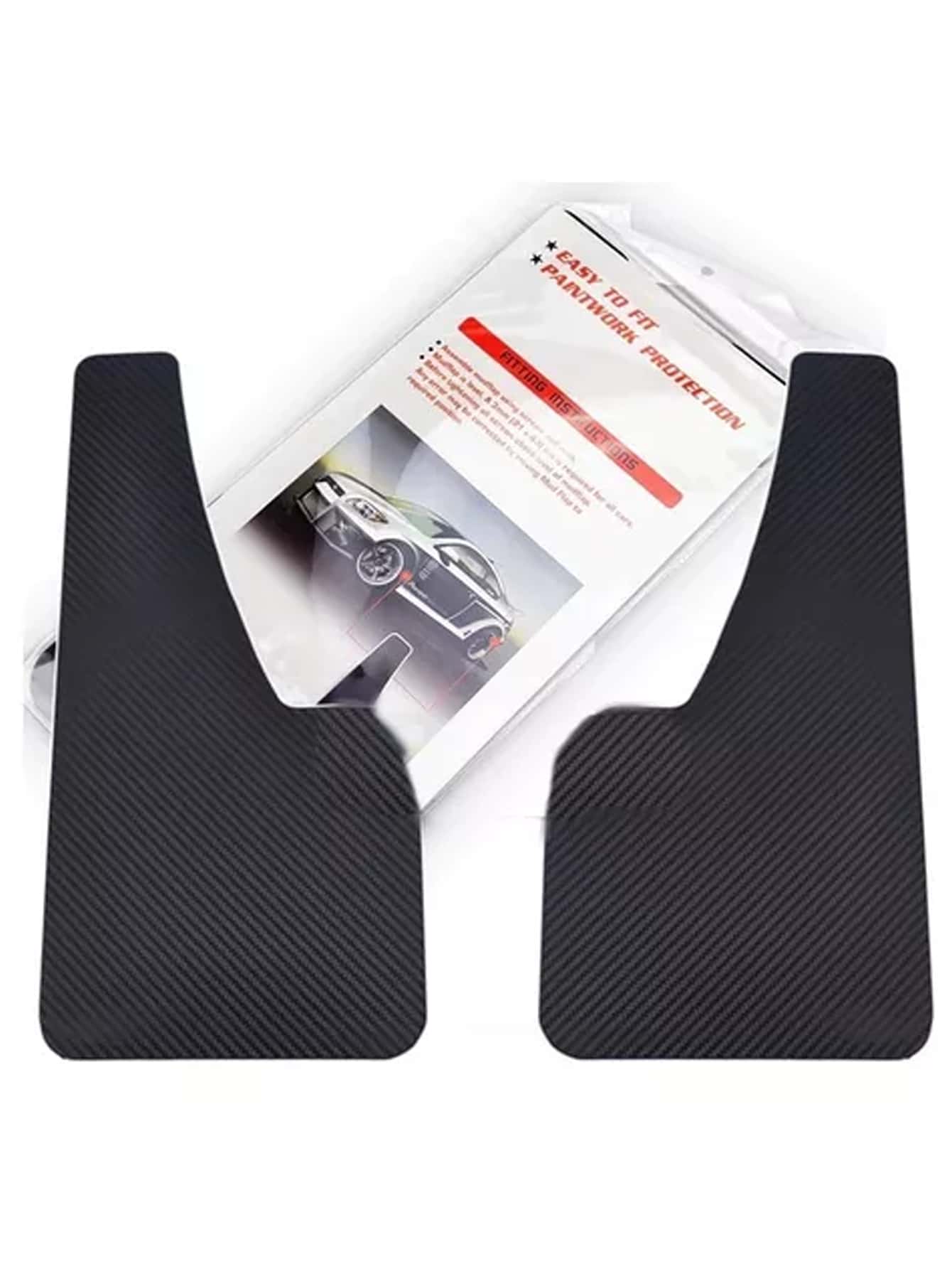 Universal Mudguard Mudguard Mudflaps Sports Car. Vmingo - Black and White - View 1