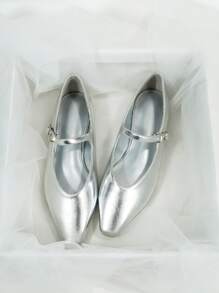 Women's Shoes, Fashionable All-Match Style, Suitable For Four Seasons - Silver - View 1