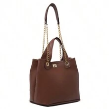 Women Shoulder Bags - 駝色 - 查看 1