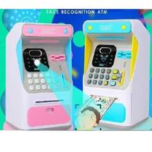 Alcancia de Cajero Automático Pequeño De Juguete Con Contraseña - Rosa - Ver 2