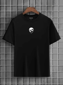 Men T-Shirts - Black - View 1