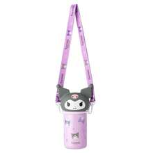 Sanrio Thermos Stainless Steel 350ML Vacuum Water Cup Kuromi Stereo Doll Material Cartoon Handle Cup - Purple - View 8
