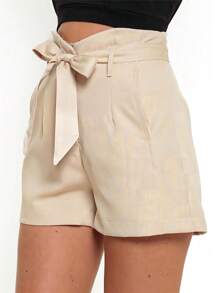 Women Shorts - Màu be - Xem 5