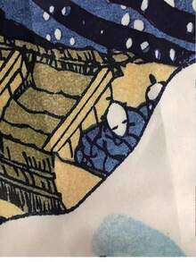 Rèm tắm - Đen và trắng - Xem 4