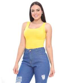 Women Tank Tops & Camis - Nhiều màu - Xem 5