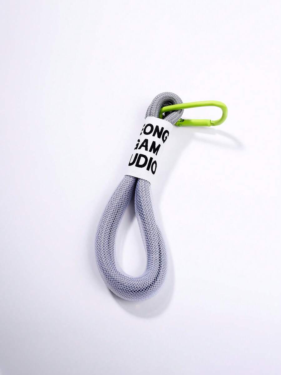 1pc Women's Creative Braided Mesh Cord - Grey - View 1