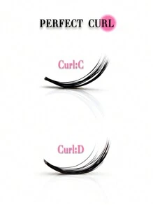 Miss Wink 50D Densely Curled 60pcs 3-Row False Lashes, 12-16mm Mixed Lengths, Waterproof Mink Fibers, Natural & Volumized Look, Portable DIY Self-Lash, Suitable For Light & Full Makeup, Daily & Event Use