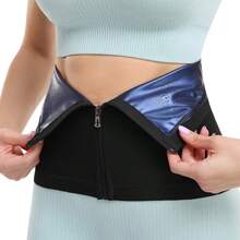 Sportlich-Outdoor Damen Kunststoff Taillengürtel, schweißtreibend und eng anliegend, Post-Schwangerschaft Gürtel, Taillenversiegelung, Sportgürtel, formend und schützend Shapewear Taillentrainer Korsett