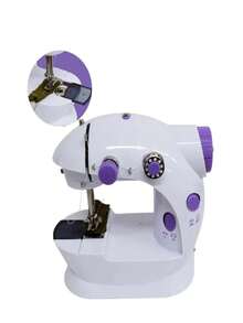 Mini Automatic Portable Sewing Machine - Blanc - Voir 1