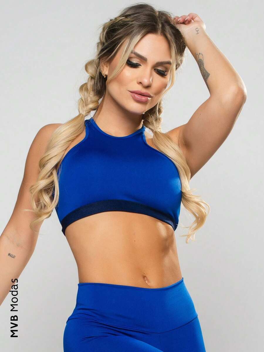 Women Tops - 藍色 - 查看 1