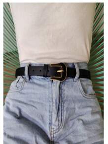 Women Belts - 黑色 - 查看 1