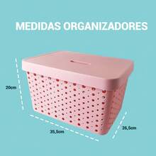 Storage Bins with Lids - trắng - Xem 3