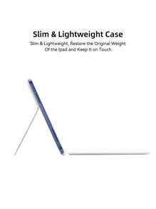 Ảo thuật Bàn phím Loại vỏ Đối với 2022 iPad Thế hệ 10.9 Từ tính Thông minh Che phủ Không dây Từ tính Bàn phím - trắng - Xem 3