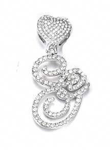 銀色連鎖字母吊墜項鍊,精緻字母吊墜附有a到z的不對稱字母陳述,不對稱字母頸鏈,禮品盒包裝 - 銀色 - 查看 19