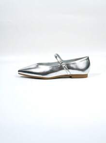 Women's Shoes, Fashionable All-Match Style, Suitable For Four Seasons - Silver - View 4