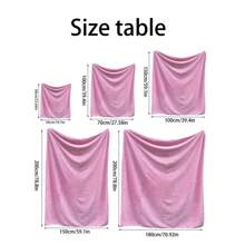 羊毛絨毯,適用於沙發的特大尺寸,柔軟舒適的毛茸茸裝飾,沙發厚實床毯(淺棕色)