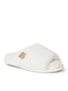 Dearfoams Dearfoams Women's Lane Pile Slide