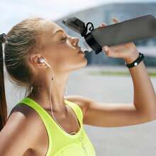 1 Pieza Botella De Agua Morada Con 1 Pieza De Accesorio En Forma De Fruta - Morado - Ver 5