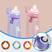 1 Pieza Botella De Agua Morada Con 1 Pieza De Accesorio En Forma De Fruta - Morado - Ver 3