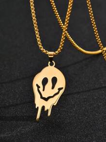 1st Ghost Pendant ketting en armband set, modeaccessoires voor mannen, Halloween