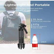 Điện thoại thông minh Video Bộ dụng cụ , Bộ dụng cụ , Bộ dụng cụ , Với Microphone Ánh sáng Giá ba chân Có thể Mở rộng Điện thoại Kẹp Điều khiển từ xa Tương thích với - màu đen - Xem 7