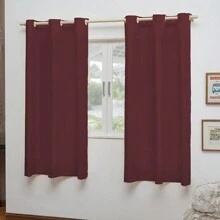 Curtains - Burgundy - View 1