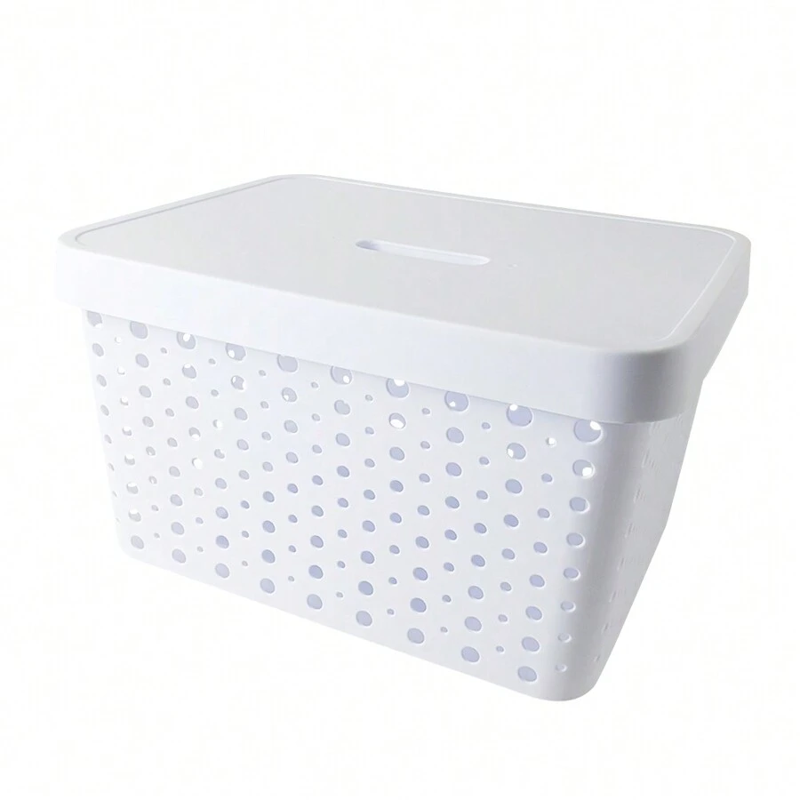 Storage Bins with Lids - trắng - Xem 1