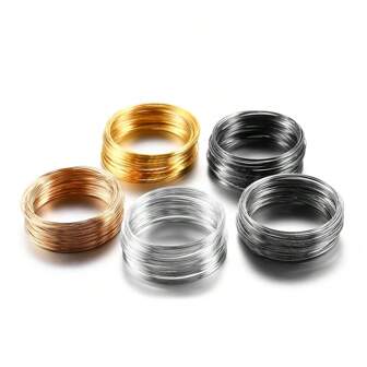 100 件/包记忆丝，适用于 DIY 手链、钢圈