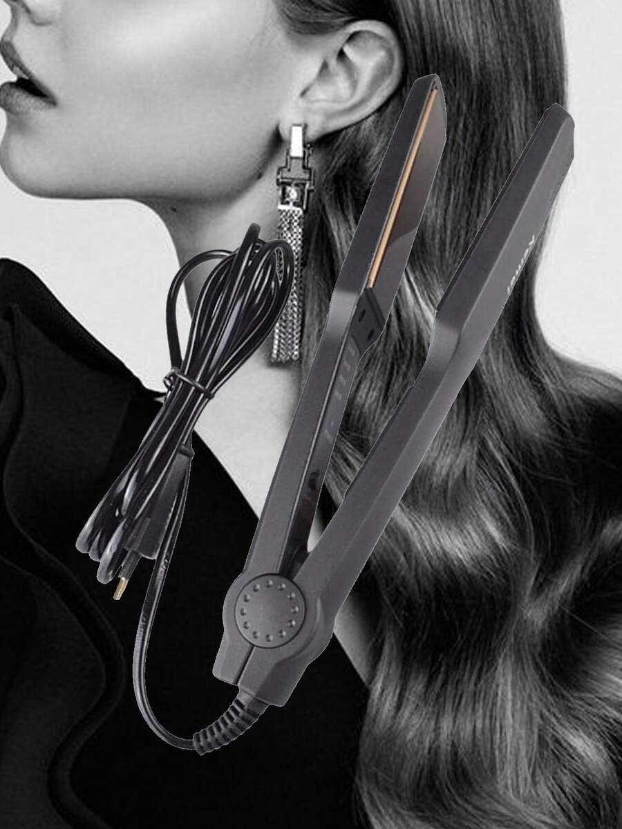 Hair Straightener With Clamps. Flat Iron That Doesn't Damage Hair