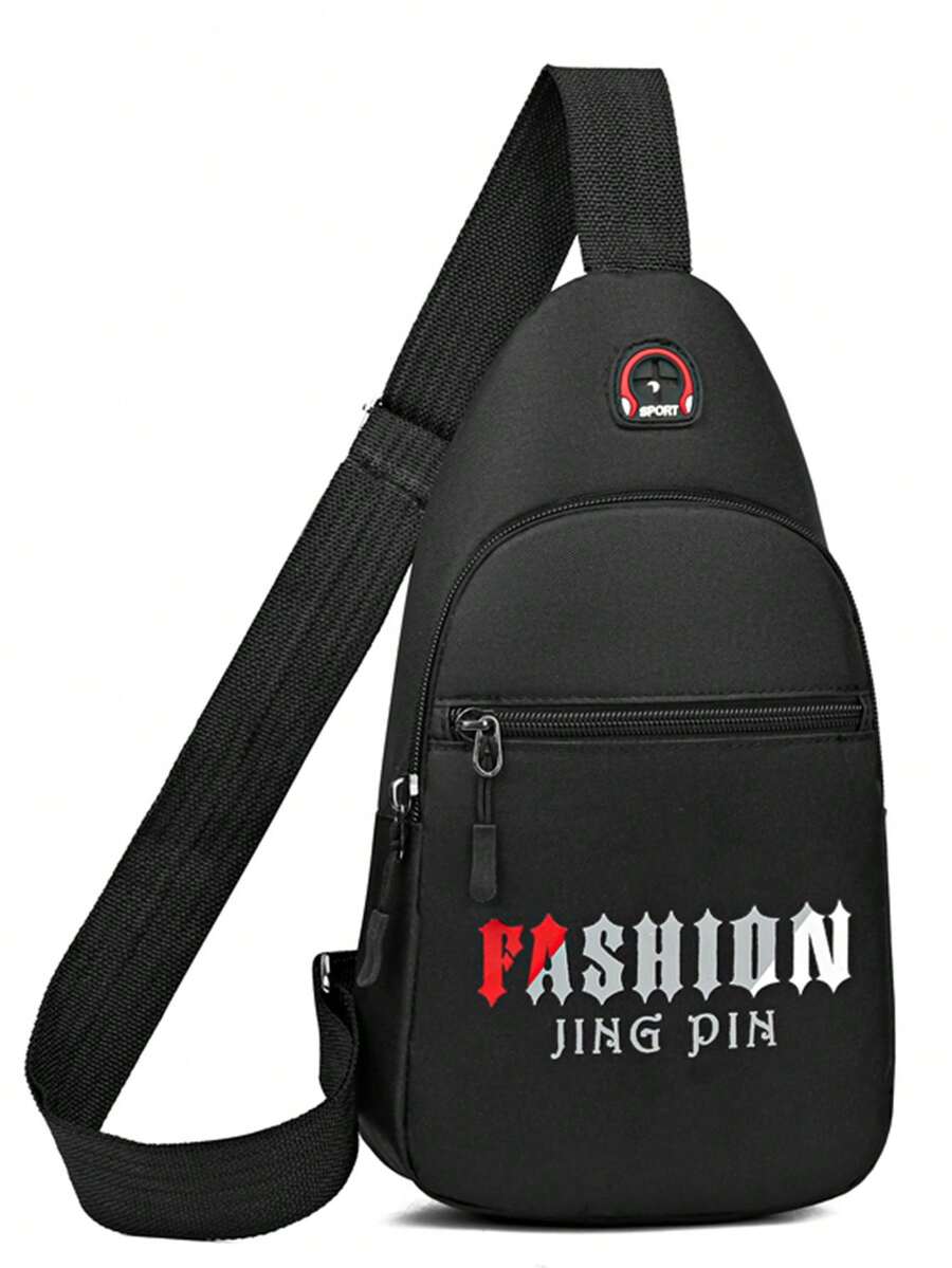 新款休闲韩版防水胸包男士时尚运动小包单肩斜挎包时尚胸包